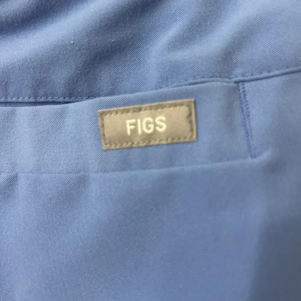 Figs Mens Scrub Joggers Figs Blue Sz‎ Large Pants Bottoms Technical Collection